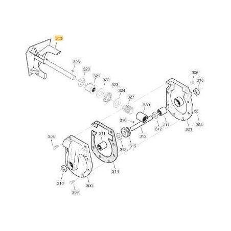 TURBINE (1074P-1174 HST) ORIGINAL STIGA - 1812-1735-01 | Newgardenstore.eu