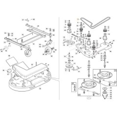 TIMING BELT GT2 2400 8MGT 30 ORIGINAL STIGA - 118830013/0