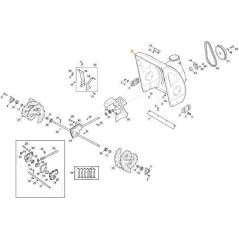 CARTER COCLEE NERO - AS56P ORIGINALE STIGA - 118820232/1