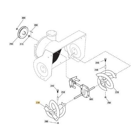 SCHNECKE RECHTS ORIGINAL STIGA – 1812-2464-01 | Newgardenstore.eu