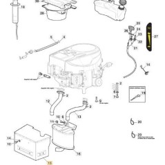 VIP 3434 DUPLEX ORIGINAL STIGA ENGINE - 8332000