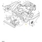 ALLOGGIAMENTO COCLEA ORIGINALE STIGA - 1812-2052-01