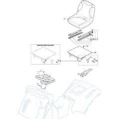 SEDILE MOUNTFIELD CZ TC/HE ORIGINALE STIGA - 125722482/0 | Newgardenstore.eu