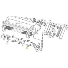 KIT DE DENTS STIGA ORIGINAL - 1319-3593-01 | Newgardenstore.eu