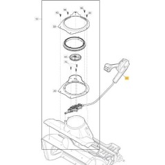 CONTROL REMOTO, CORREDERA GIRATORIA. ESTIGA ORIGINAL - 1812-2604-01