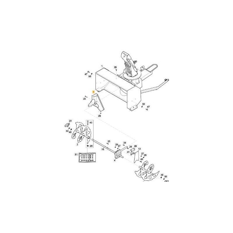 ORIGINAL STIGA-LAUFRAD – 1319-2343-01