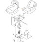 ORIGINAL STIGA CASTELGARDEN SITZ – 1134-5534-01