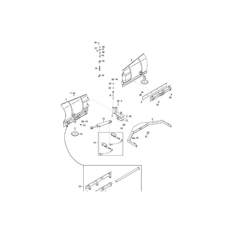 ORIGINAL STIGA-HALTERUNG – 1319-2308-01
