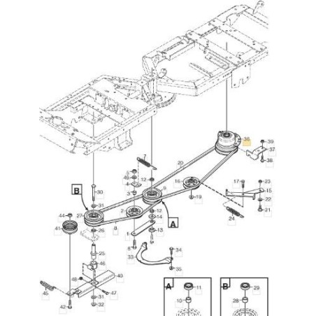 AVERTISSEUR D'EMBRAYAGE ÉLECTRIQUE 5219-46 ORIGINAL STIGA - 1134-5674-01 | Newgardenstore.eu