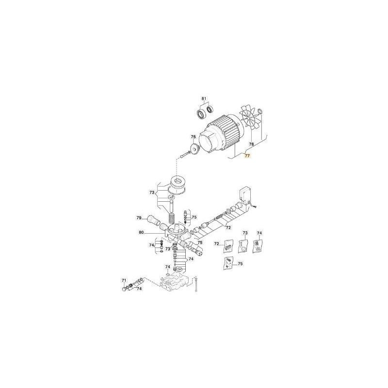MOTORE ELETTRICO ORIGINALE STIGA - 118820982/0