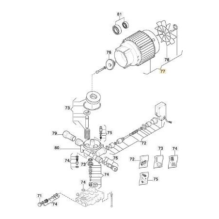 MOTEUR ÉLECTRIQUE ORIGINAL STIGA - 118820982/0 | Newgardenstore.eu