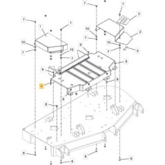 ORIGINAL STIGA CENTRAL BELT PROTECTION - 118830891/0