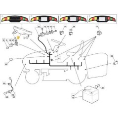 ORIGINAL STIGA MOBILE ARERATOR TREE - 1319-1704-01
