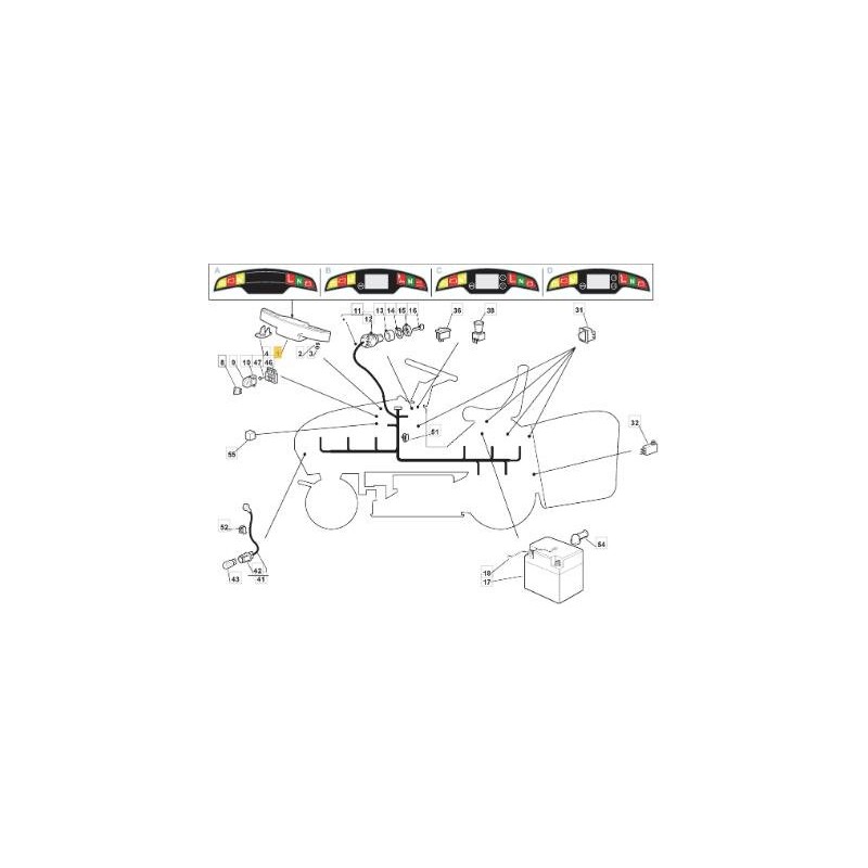 ORIGINAL STIGA MOBILER ARERATOR-BAUM – 1319-1704-01