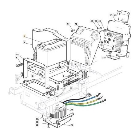 GLOBALE BATTERIE – TIEFZYKLUS (12 V) ORIGINAL STIGA – 9400-0372-01 | Newgardenstore.eu