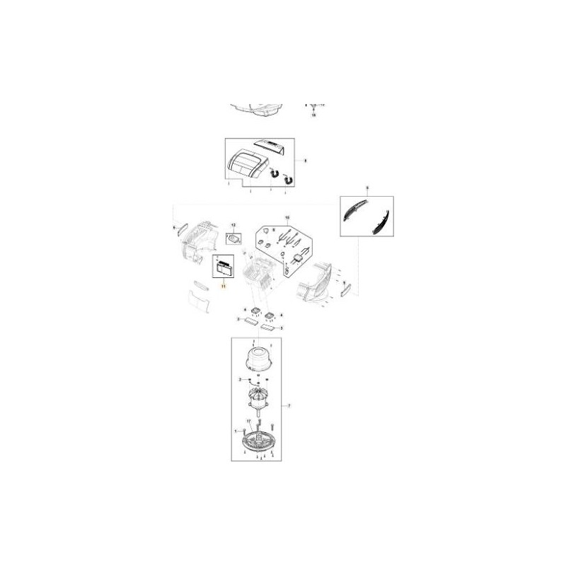 PCB MOTORE PH 900 ORIGINALE STIGA - 118811291/0