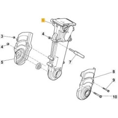 ENSEMBLE DE TRANSMISSION ORIGINALE STIGA - 118802820/0