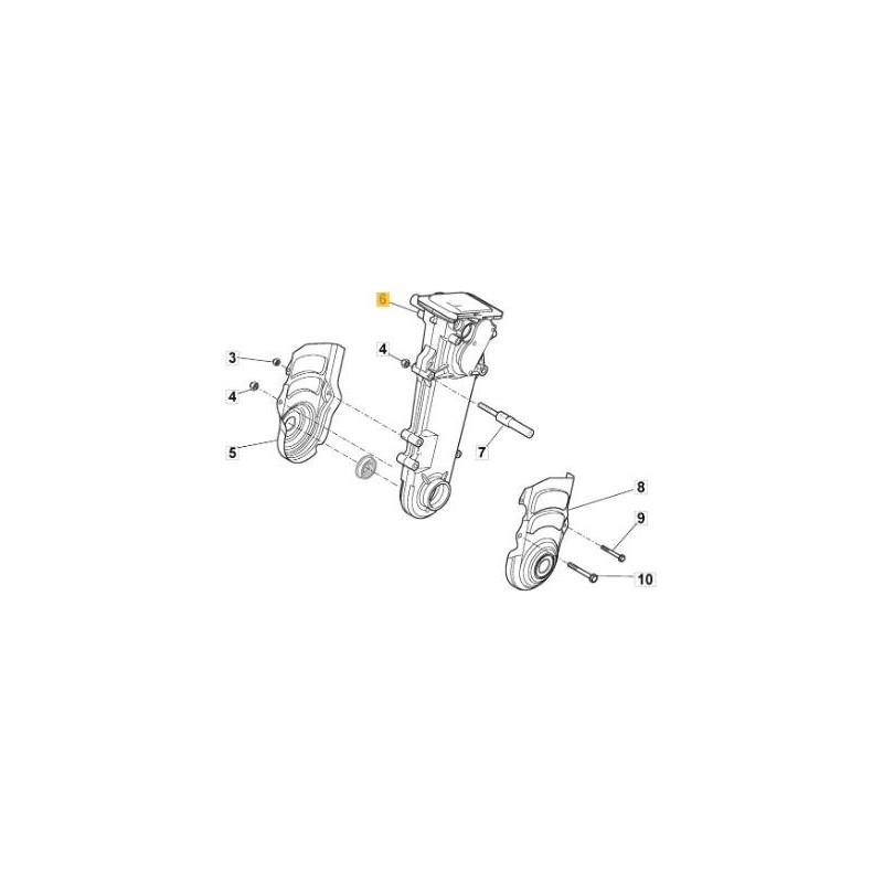 ORIGINAL STIGA-GETRIEBEBAUGRUPPE – 118802820/0