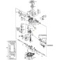BOÎTIER CENTRAL ORIGINAL STIGA - 1139-1487-01