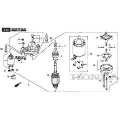 ORIGINAL STIGA ANLASSERMOTOR – 118551700/0 | Newgardenstore.eu
