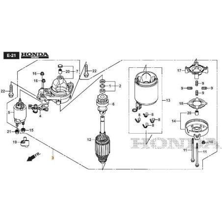 ORIGINAL STIGA ANLASSERMOTOR – 118551700/0 | Newgardenstore.eu