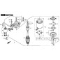 MOTOR DE ARRANQUE ORIGINAL STIGA - 118551700/0