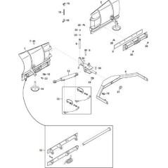 SUPPORT ORIGINAL STIGA - 1319-2323-01 | Newgardenstore.eu