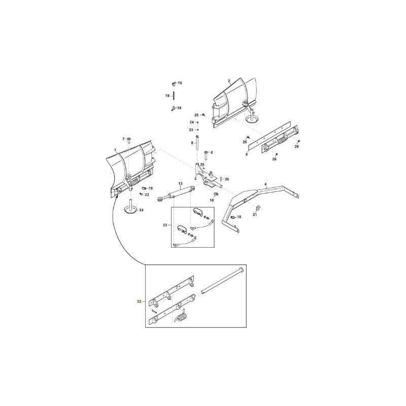 SOPORTE STIGA ORIGINAL - 1319-2323-01