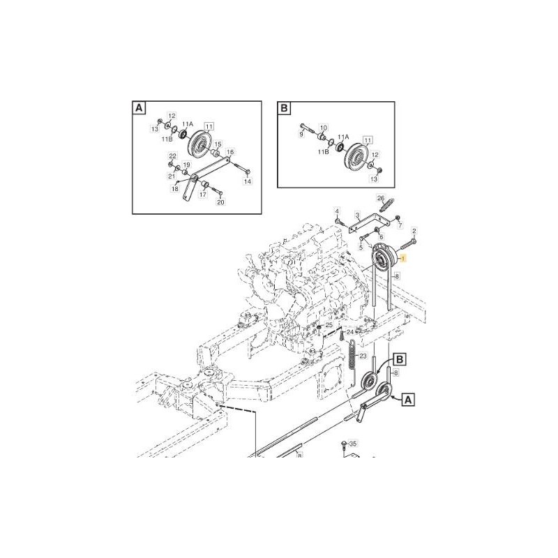 ELECTROMAG. CLUTCH TITAN 20 ORIGINAL STIGA - 1134-7432-01