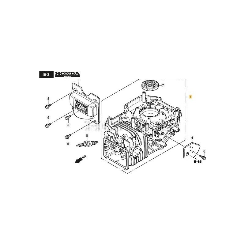 CILINDRO MOTOR STIGA ORIGINAL - 118551724/0
