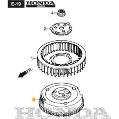 VOLANO MAGNETE ORIGINALE STIGA - 118552175/0 | Newgardenstore.eu