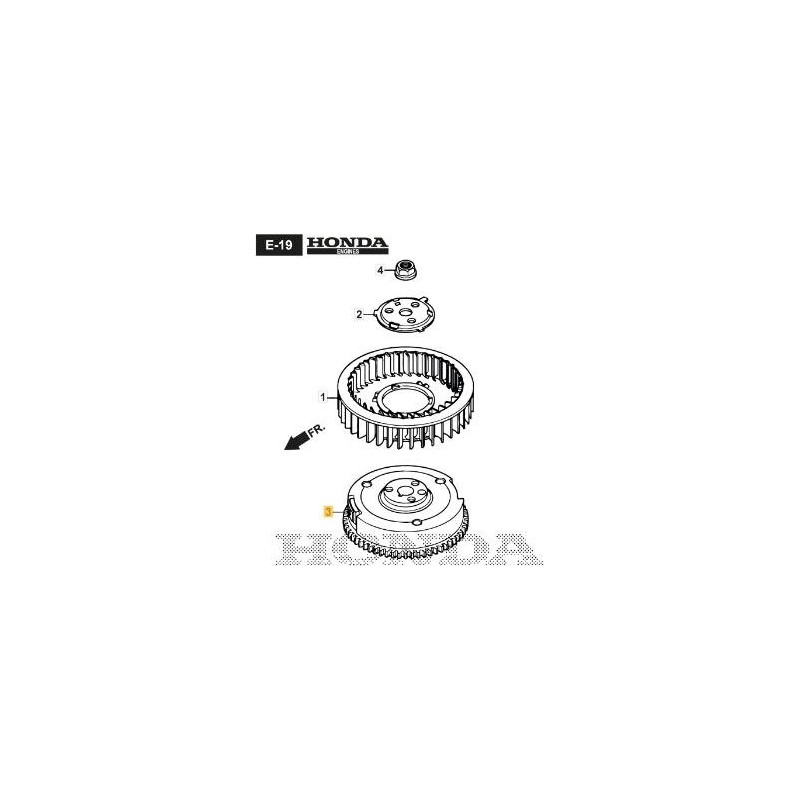 VOLANO MAGNETE ORIGINALE STIGA - 118552175/0