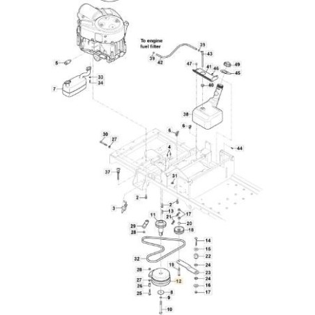 ORIGINAL STIGA ELECTROMAGNETIC CLUTCH - 118830070/0 | Newgardenstore.eu