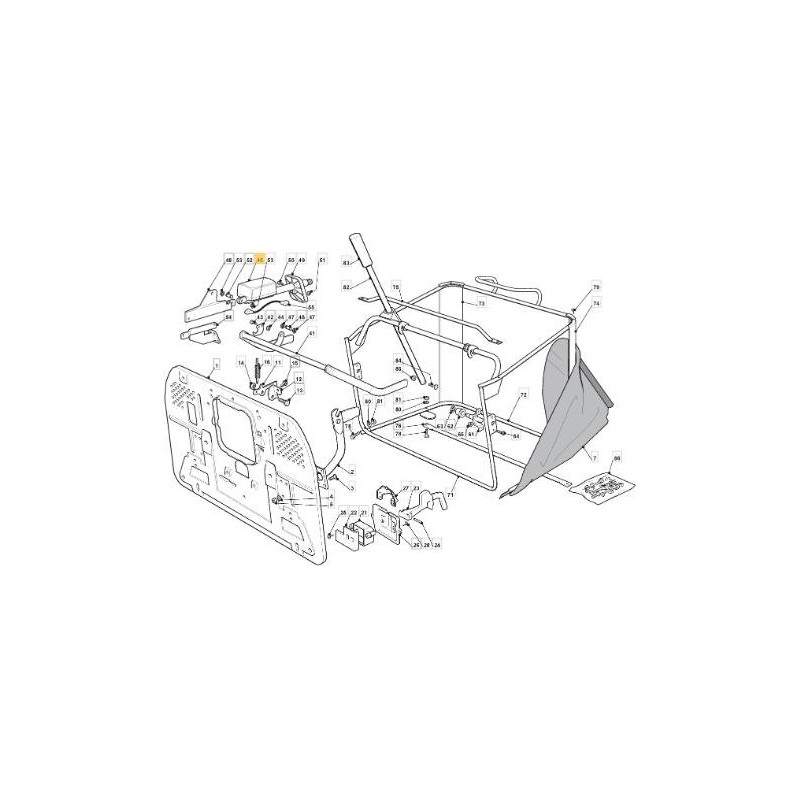 LINAK ACTUATOR 281191 x ORIGINAL HONDA STIGA - 118001000/0