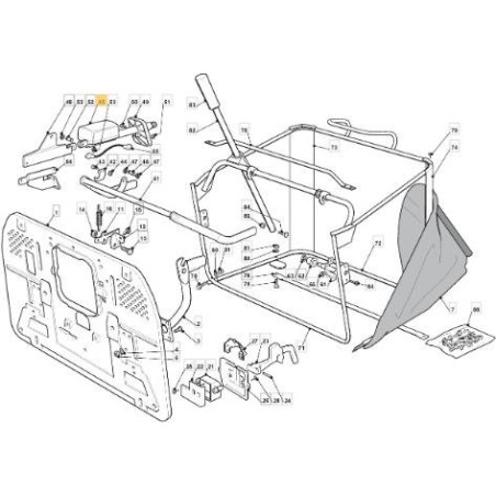 ACTUADOR LINAK 281191 x ORIGINAL HONDA STIGA - 118001000/0 | Newgardenstore.eu