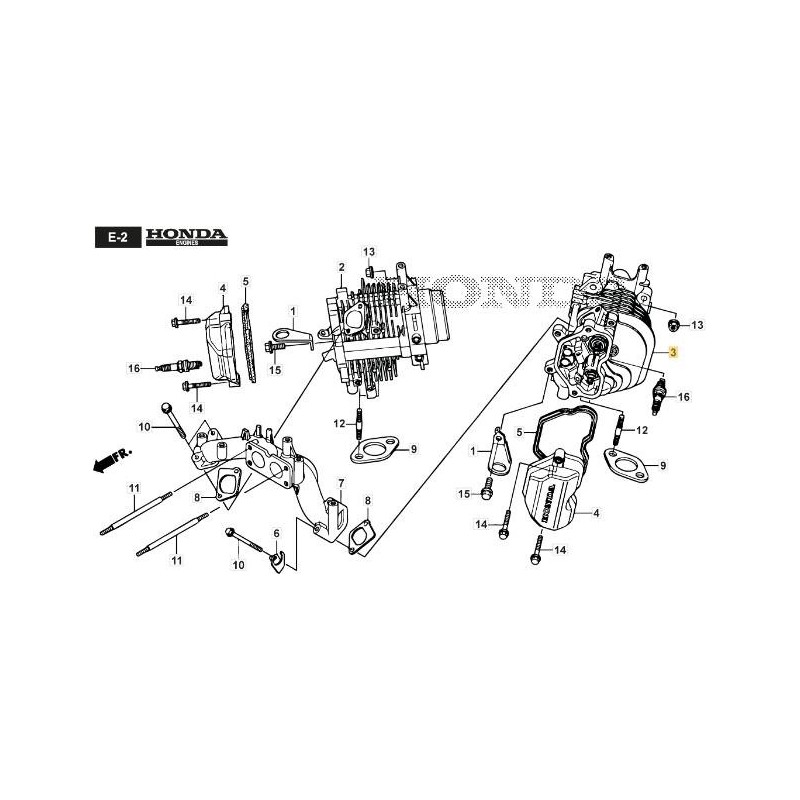 ORIGINAL STIGA ZYLINDERKOPF – 118551729/0