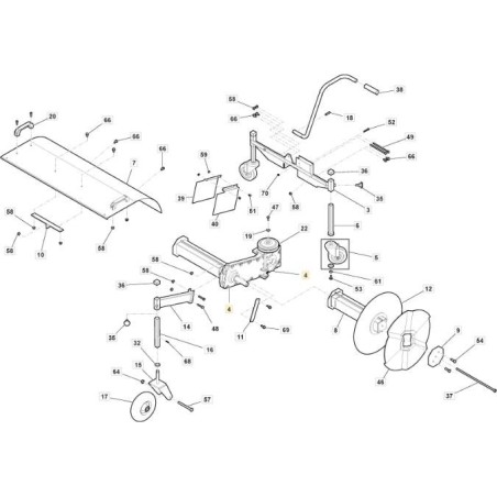 TRANSMISIÓN BARREDORA STIGA ORIGINAL - 1319-1952-01 | Newgardenstore.eu
