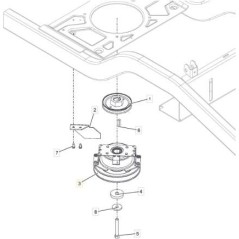 EMBRAGUE ELECTROMAGNÉTICO STIGA ORIGINAL - 118830778/0 | Newgardenstore.eu