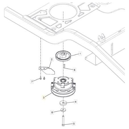 ORIGINAL STIGA ELEKTROMAGNETISCHE KUPPLUNG – 118830778/0 | Newgardenstore.eu