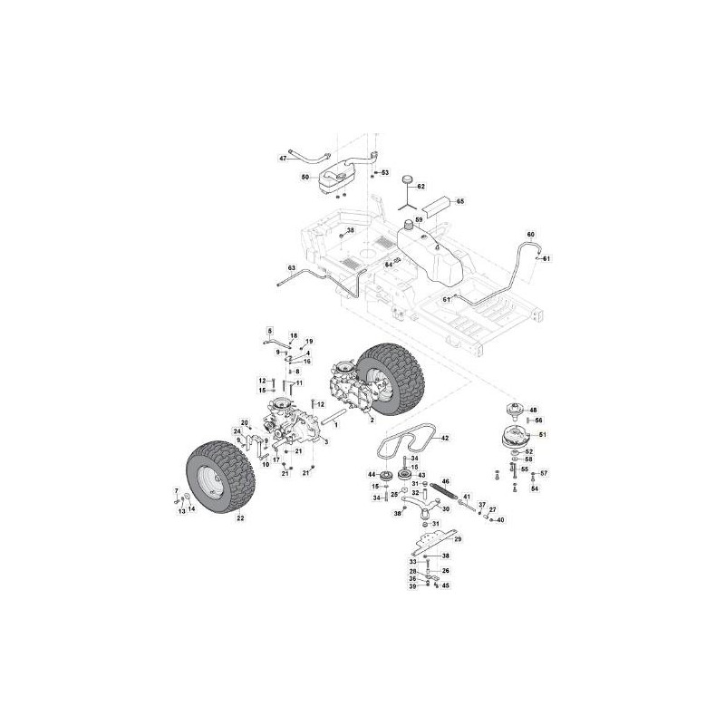 EMBRAYAGE ÉLECTROMAGNÉTIQUE ORIGINAL STIGA - 118830213/0