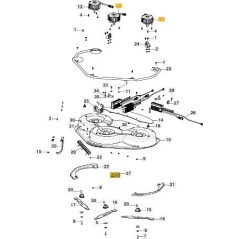 SX-Messermotor für Traktormodelle GYRO900e ORIGINAL STIGA 118563762/0 - 118563762/0 | Newgardenstore.eu