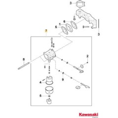 ORIGINAL STIGA CARBURETTOR - 118551006/0 | Newgardenstore.eu