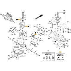 KIT DE RÉPARATION ORIGINALE STIGA - 1139-2749-01