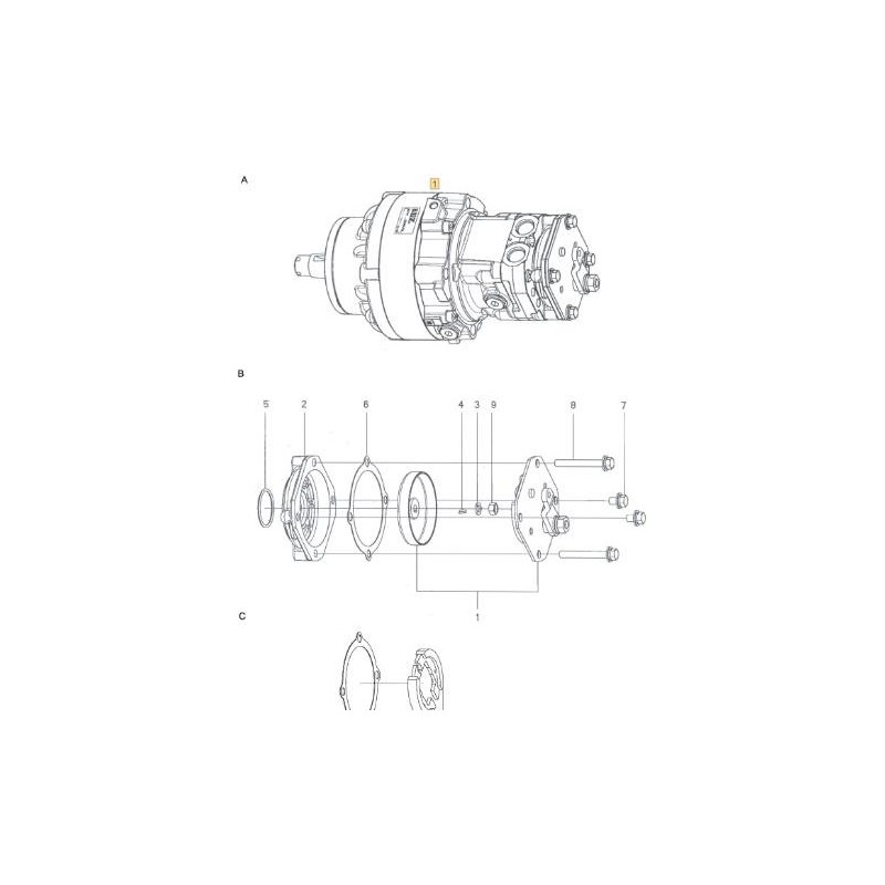 ORIGINAL STIGA BRAKE KIT - 1139-1753-01