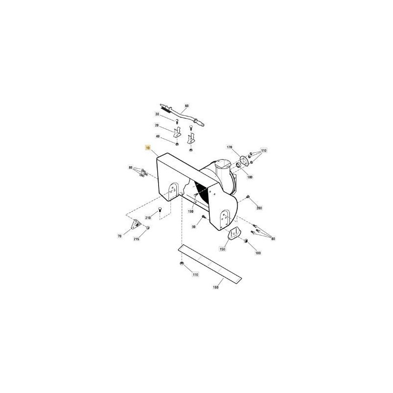 ALLOGGIAMENTO COCLEA 27 ORIGINALE STIGA - 1812-2433-01