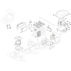 Kit alimentato (batterie+caricabatterie) per 720S ORIGINALE STIGA - 1126-9174-02 | Newgardenstore.eu