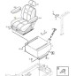ORIGINAL STIGA TITAN SEAT - 1134-7215-01