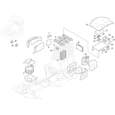 VMS CAJA NEGRA ORIGINAL STIGA - 118361012/1 | Newgardenstore.eu