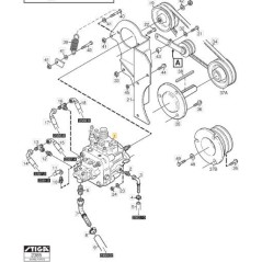 HYDRAULIC PUMP. TITAN KPL-23ALP ORIGINAL STIGA - 1134-7012-01