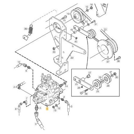 ALLGEMEINE ÖLPUMPE KPS-23 ALPH ORIGINAL STIGA - 1137-1128-01 | Newgardenstore.eu